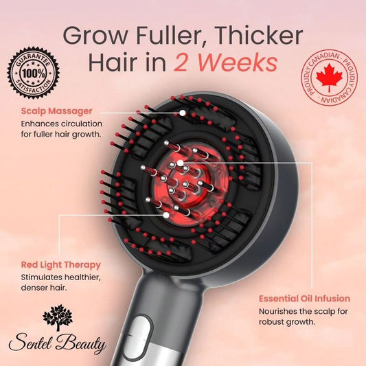 Scalp Massage Brush with Oil Applicator With (FREE Mint Scalp Oil)