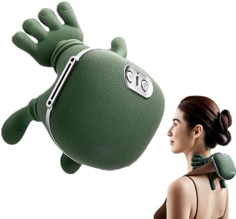 جهاز تدليك متعدد الاستخدامات للكتفين والرقبة وأسفل البطن، وجهاز تدليك شياتسو للظهر والرقبة لتخفيف الألم وتدليك الأنسجة العميقة. 