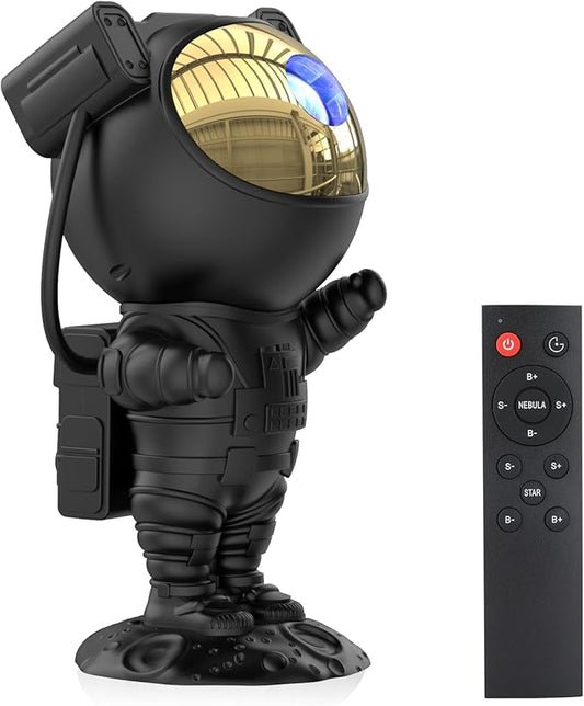 جهاز عرض النجوم على شكل مجرة ​​مزود بمؤقت وجهاز تحكم عن بعد، بزاوية 360 درجة 