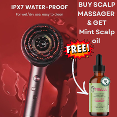 Scalp Massage Brush with Oil Applicator With (FREE Mint Scalp Oil)