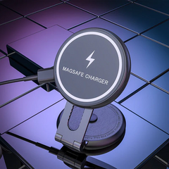 حامل هاتف للسيارة مع شاشة مغناطيسية ونظام ملاحة