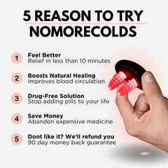 NoMore® Colds Vanquish naturally colds and sinusitis in 10-Minutes