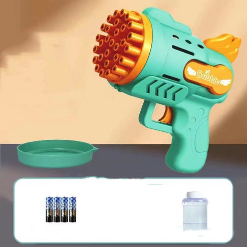 مسدس فقاعات للأطفال الصغار